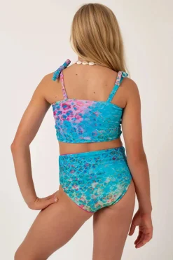 Silky Reversible Kids Bikini Bottom - Mermaid Jag