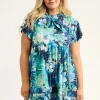 Slinky Silky Boss Bish Tiered Mini Dress - Good Witch