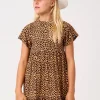 Slinky To Touch Kids Baby Doll Tiered Mini Dress - Teeni Jag