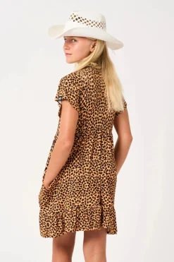 Slinky To Touch Kids Baby Doll Tiered Mini Dress - Teeni Jag