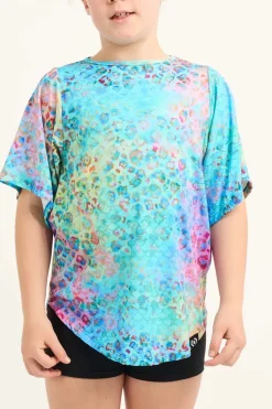 Slinky To Touch Kids Boyfriend Tee - Mermaid Jag