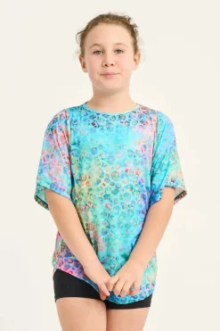 Slinky To Touch Kids Boyfriend Tee - Mermaid Jag