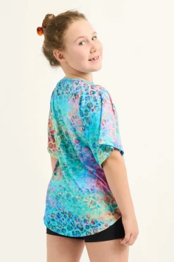 Slinky To Touch Kids Boyfriend Tee - Mermaid Jag