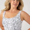 Snow Jag Performance - Scoop Neck Comfort Crop Top
