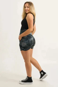 Soft To Touch Jogger Shorts W/ Pockets - Dark And Moody