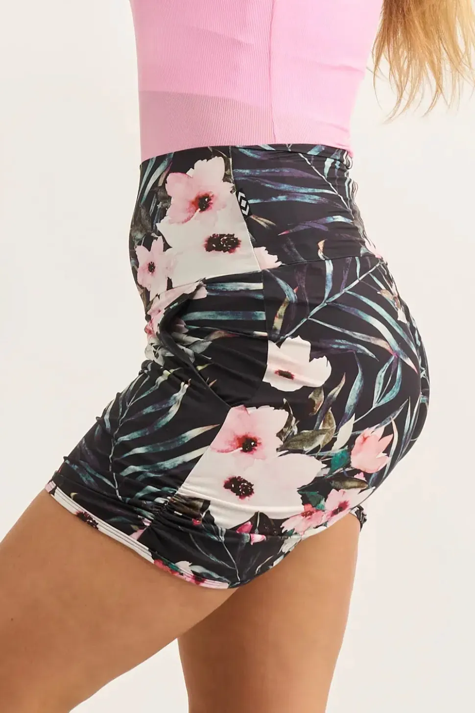 Soft To Touch Jogger Shorts W/ Pockets - Exotic At Heart