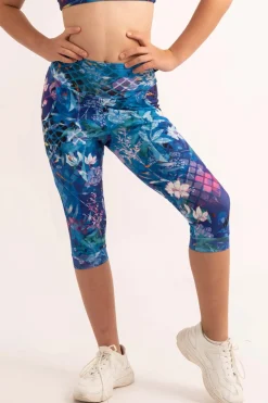 Soft To Touch Kids Jogger Capris - Mermaid Mafia