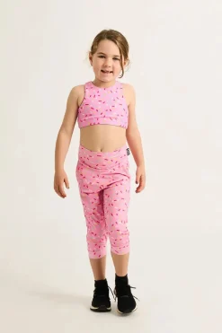 Soft To Touch Kids Jogger Capris - Extra Sprinkles