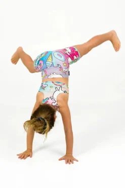 Soft To Touch Kids Jogger Shorts - Unicorn