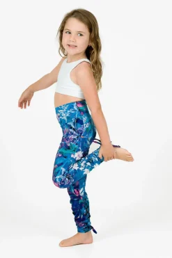 Soft To Touch Kids Jogger Long Tie Sides W/ Pockets - Mermaid Mafia