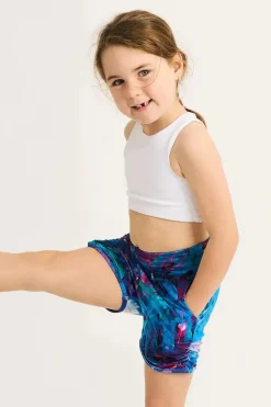 Soft To Touch Kids Jogger Shorts - Mermaid Mafia