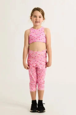 Soft To Touch Kids Jogger Capris - Extra Sprinkles