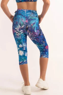 Soft To Touch Kids Jogger Capris - Mermaid Mafia