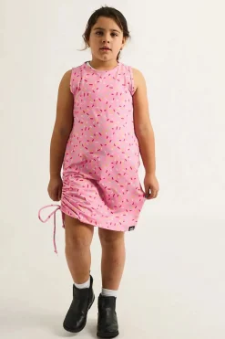 Soft To Touch Kids Lazy Girl Dress Tank - Extra Sprinkles
