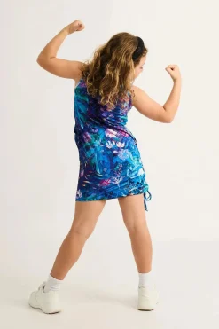 Soft To Touch Kids Lazy Girl Dress Tank - Mermaid Mafia