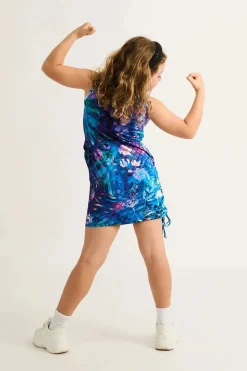 Soft To Touch Kids Lazy Girl Dress Tank - Mermaid Mafia