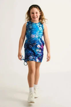 Soft To Touch Kids Lazy Girl Dress Tank - Mermaid Mafia