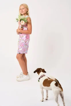 Soft To Touch Kids Lazy Girl Dress Tank - Unicorn