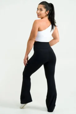 White Performance - One Shoulder Comfort Crop Top